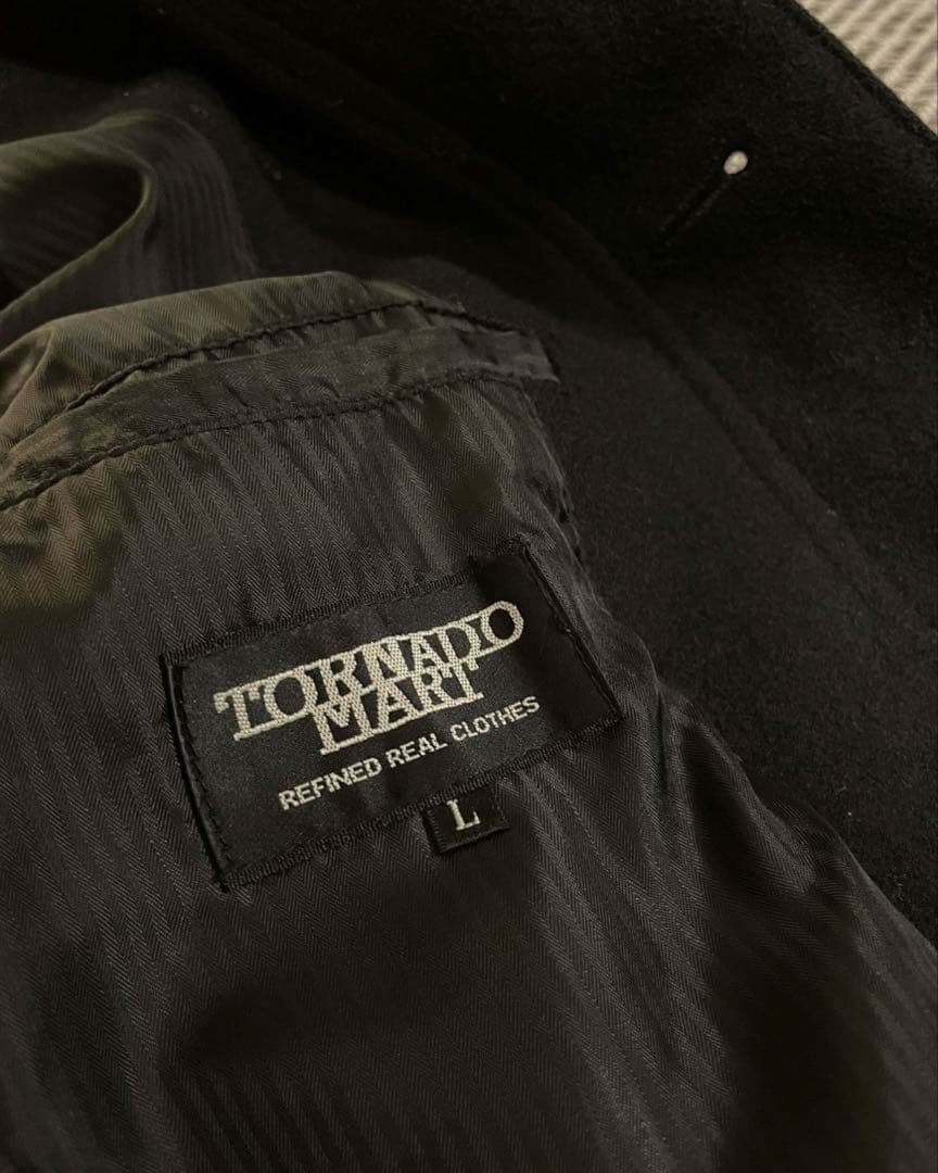 Tornado mart ロング　パーカー　ジャケット　ベルト付き