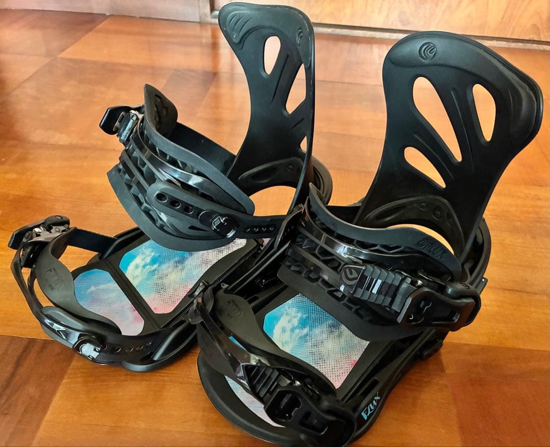 【美品】FLUX GS スノーボード ビンディング 国内正規品　ブラック　XS