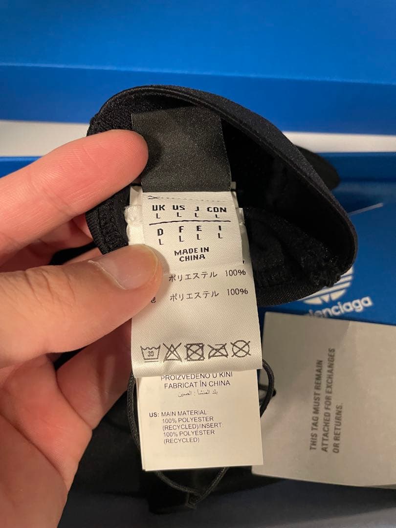 BALENCIAGA ADIDAS　726522 4D0B1 グローブ手袋　新品