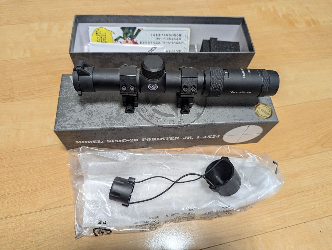 個人装備 VectorOptics SC0C-2B FORESTER JR. 1-4x24