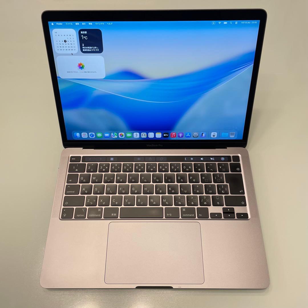 MacBook Pro 2020 13インチ i7 16GB 1TB