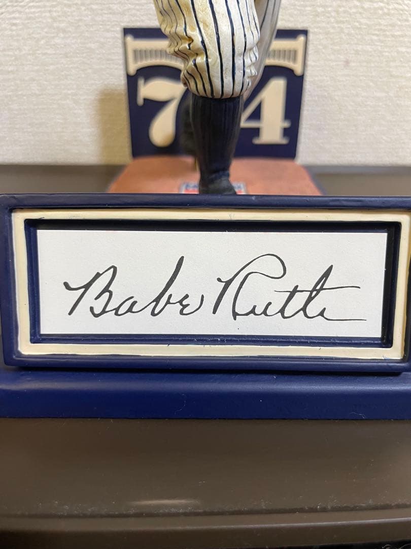 希少！　Babe Ruth フィギュア 714本塁打記念　ROMITO製