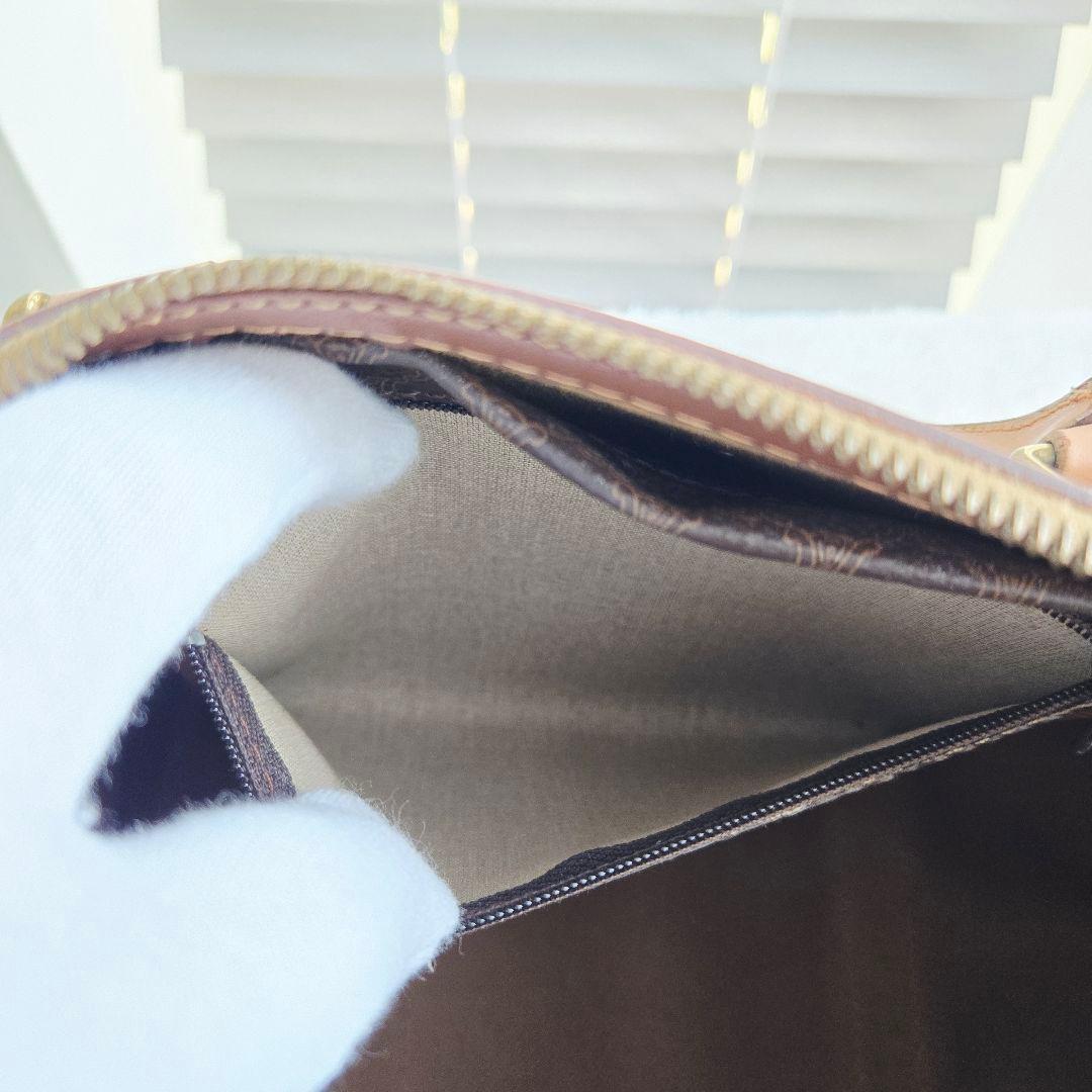 ⭐CELINE⭐ 美品 セリーヌ トリオンフ　ミニボストンバッグ マカダム柄