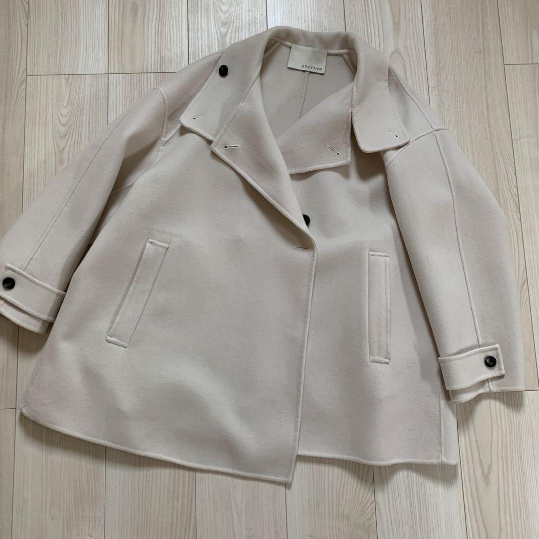 uncrave ダブルブレストコート　0サイズ