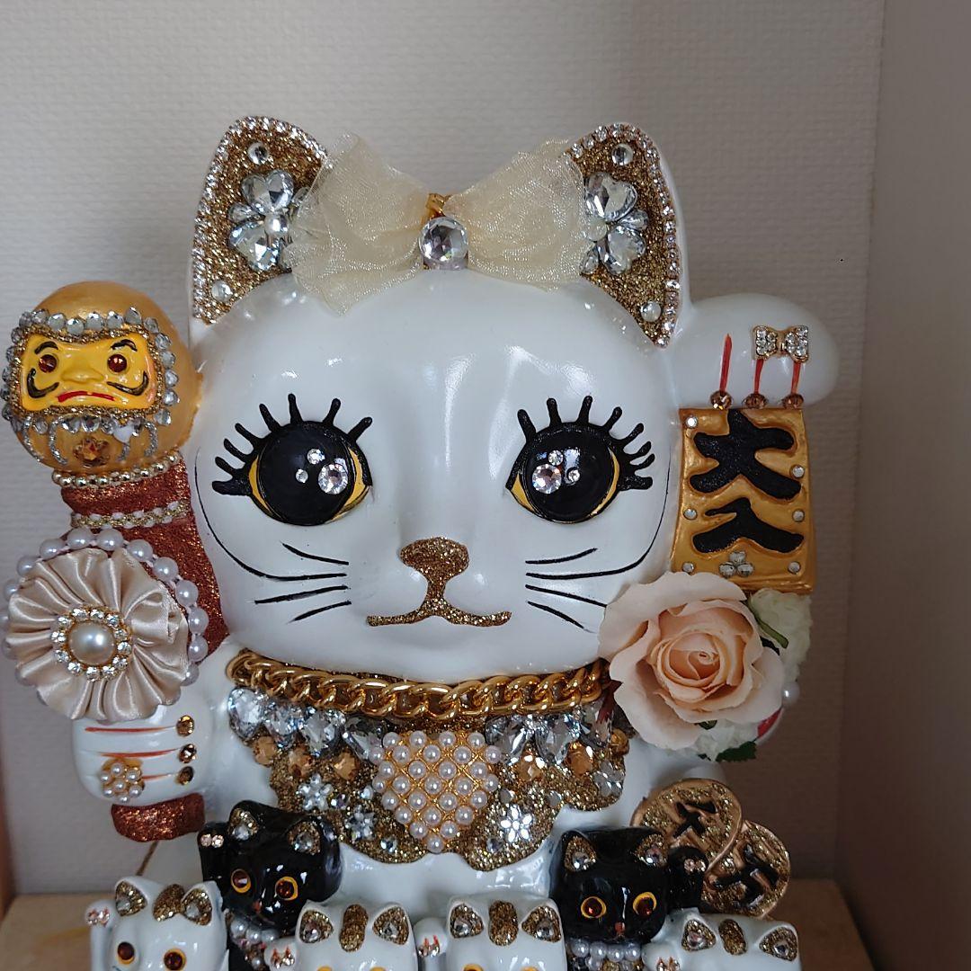 キラキラ招き猫 ゴールド♡