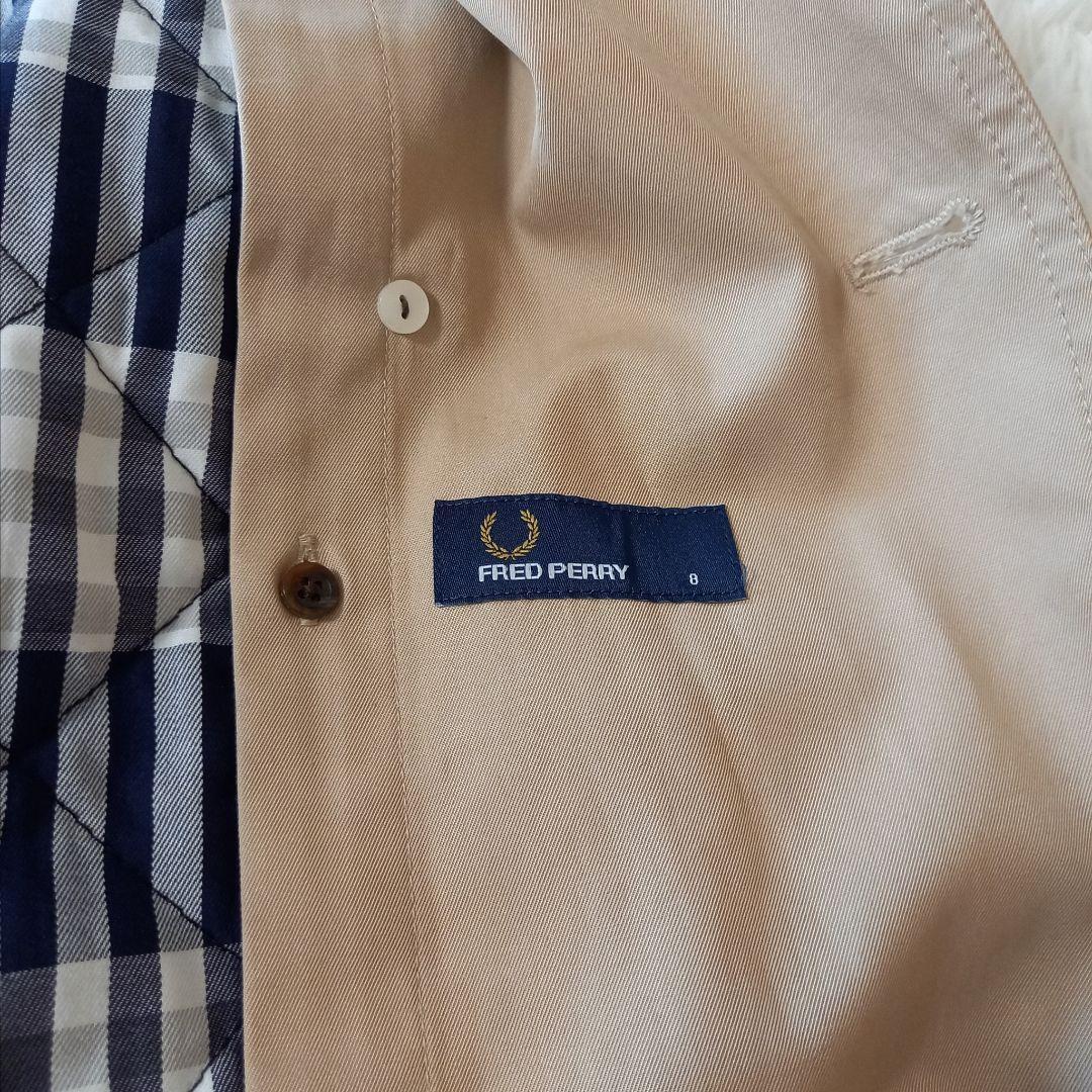 美品　フレッドペリー　ライナー付　トレンチコート　ベージュ　サイズ36