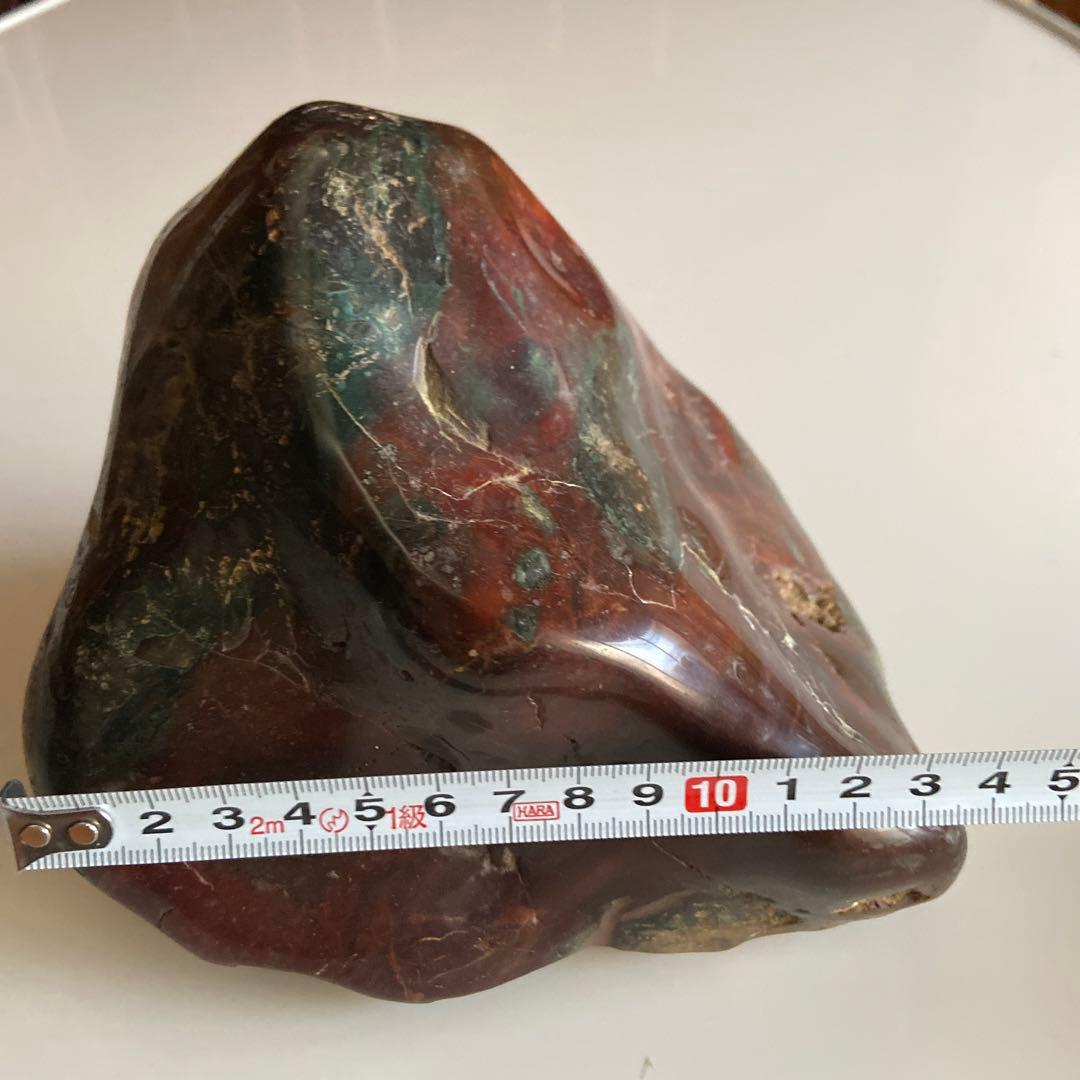 蔵出し！昭和レトロ・アンティーク＊　国産鉱物・天然石置き飾り石・台座付き　＊