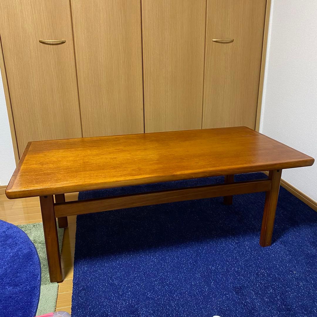 木製 センターテーブル ミッドセンチュリー 北欧風コーヒーテーブル