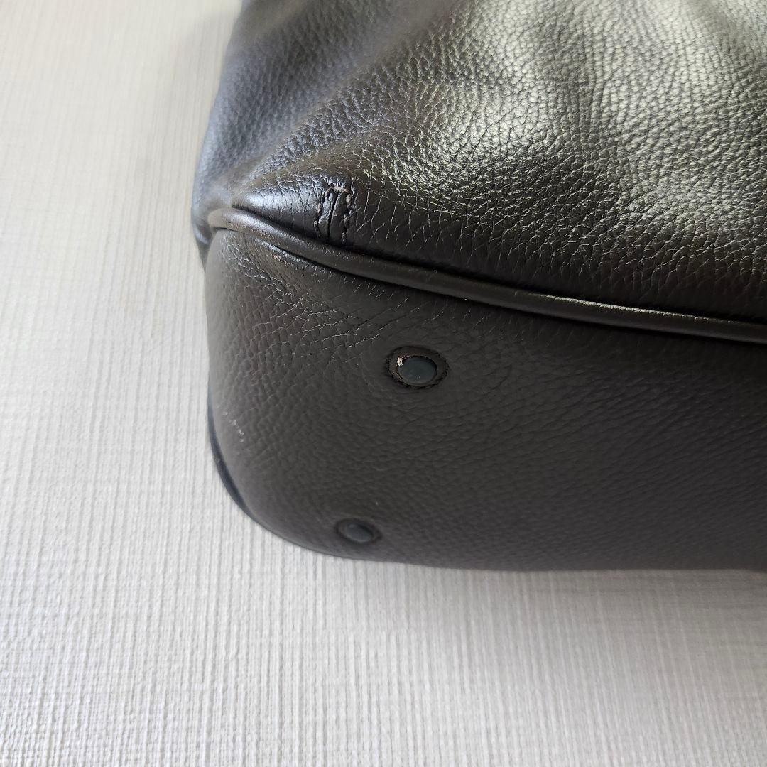 未使用✨ダニエル&ボブ トートバッグ オールレザー ダークブラウン☆大容量