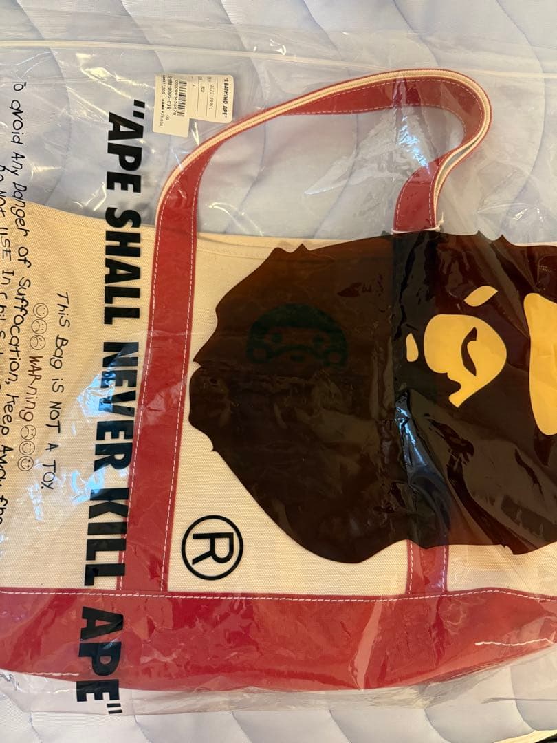 アベイシングエイプ　エモーショナリーアンアべイラブル　トートバッグ