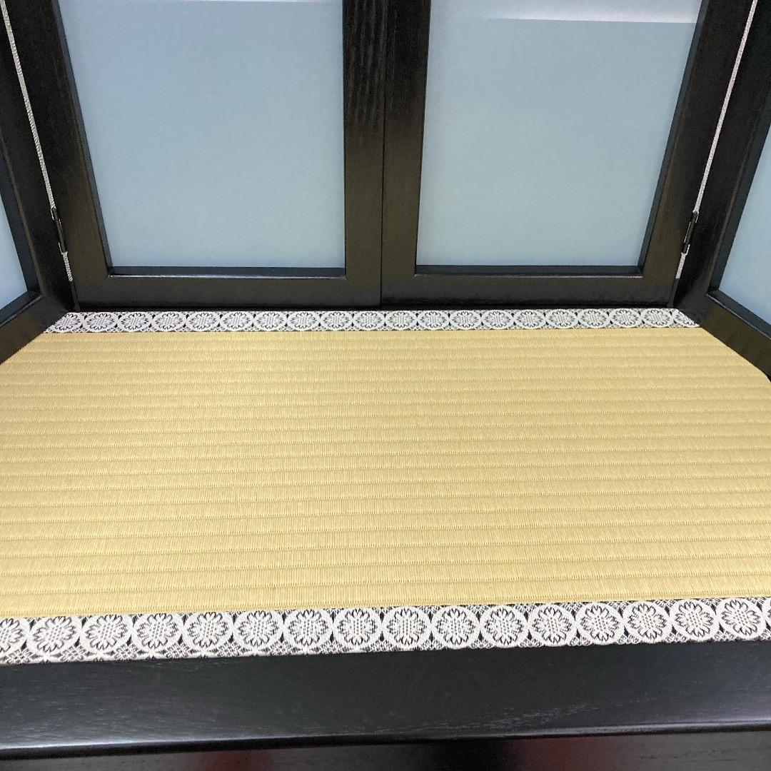 専用ページ　E22 五月人形　台巾70㎝位　飾り台屏風のみ　五月鎧兜　子供大将