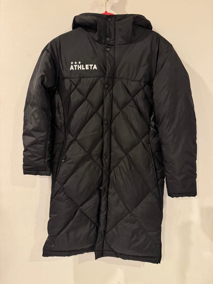 ATHLETA ベンチコート ブラック S