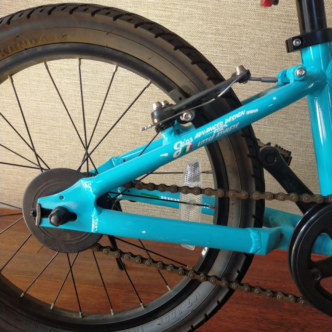 GIOS 子供用自転車 18インチ 水色