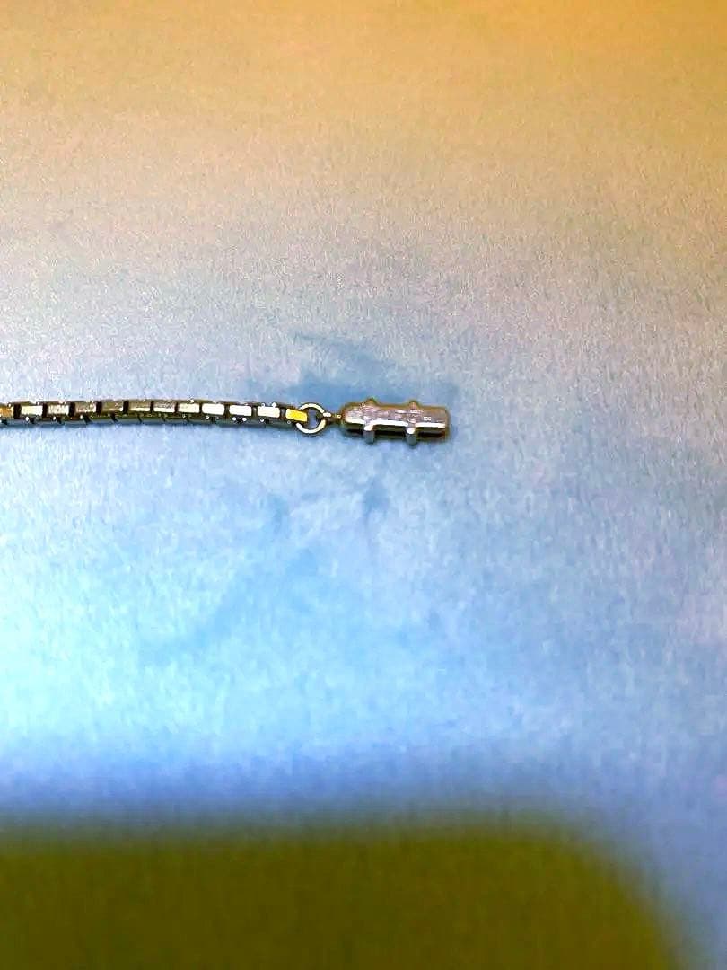 【美品】カルティエ　タンク　チェーンブレスレット　ホワイトゴールド　K18WG