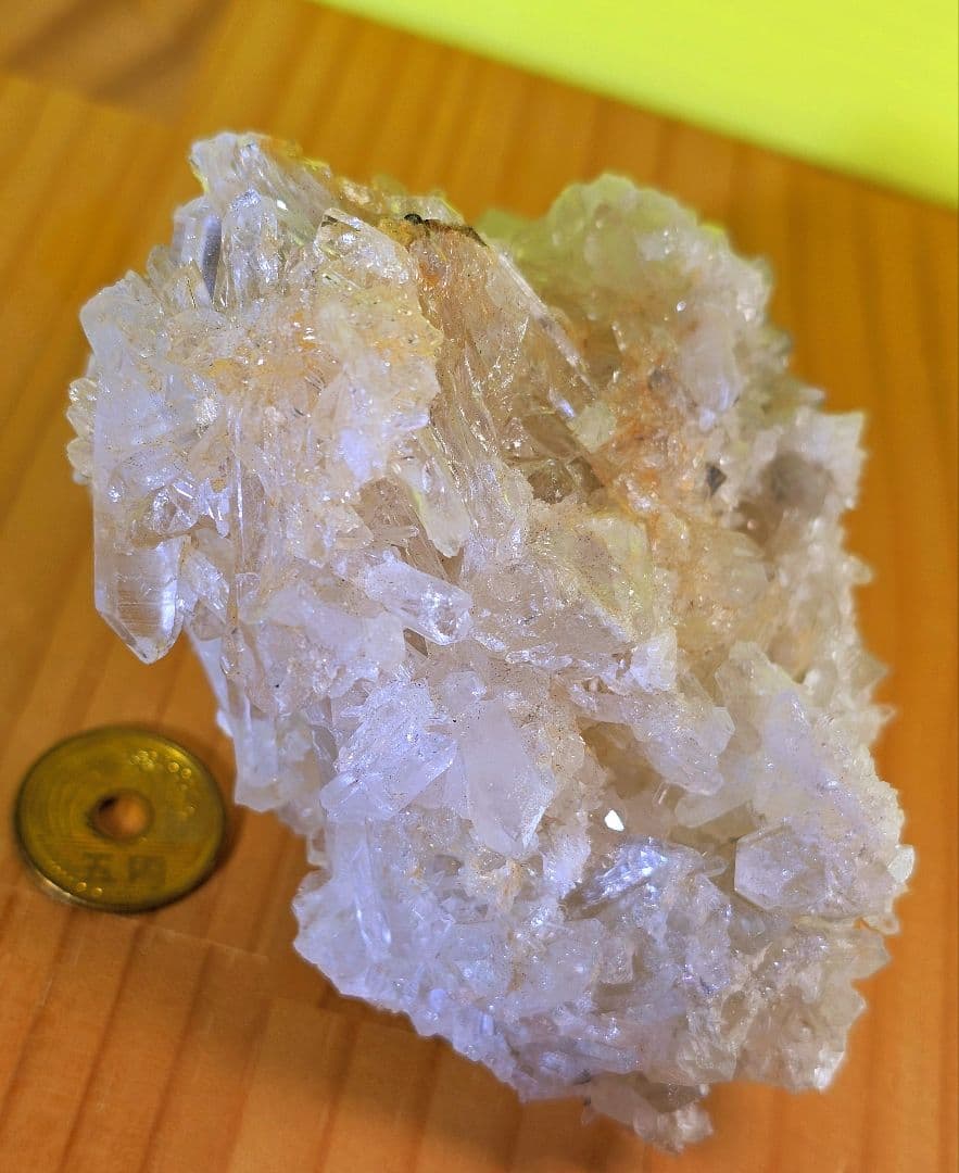 龍神様が宿った‼️宮崎産 水晶クラスター