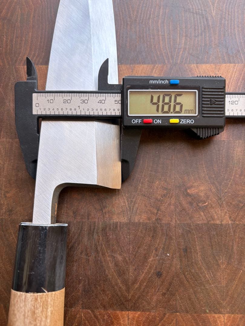 堺打刃物　霞　出刃　180mm 6寸　包丁　白鋼　和包丁　釣り　未使用