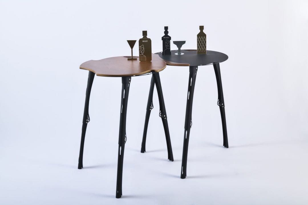 トリパスプロダクツ FLEXI TABLE WOODY TANA&専用袋セット