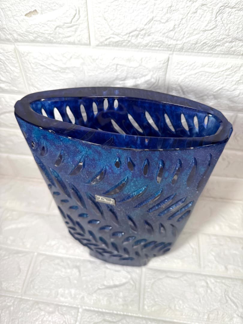 Daum France Vase “rhythms” ドーム リズム