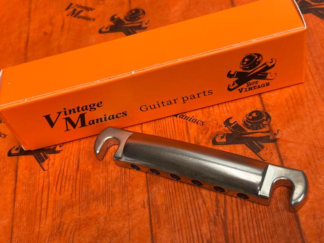 ギブソンUSA純正 アルミテールピース エイジド