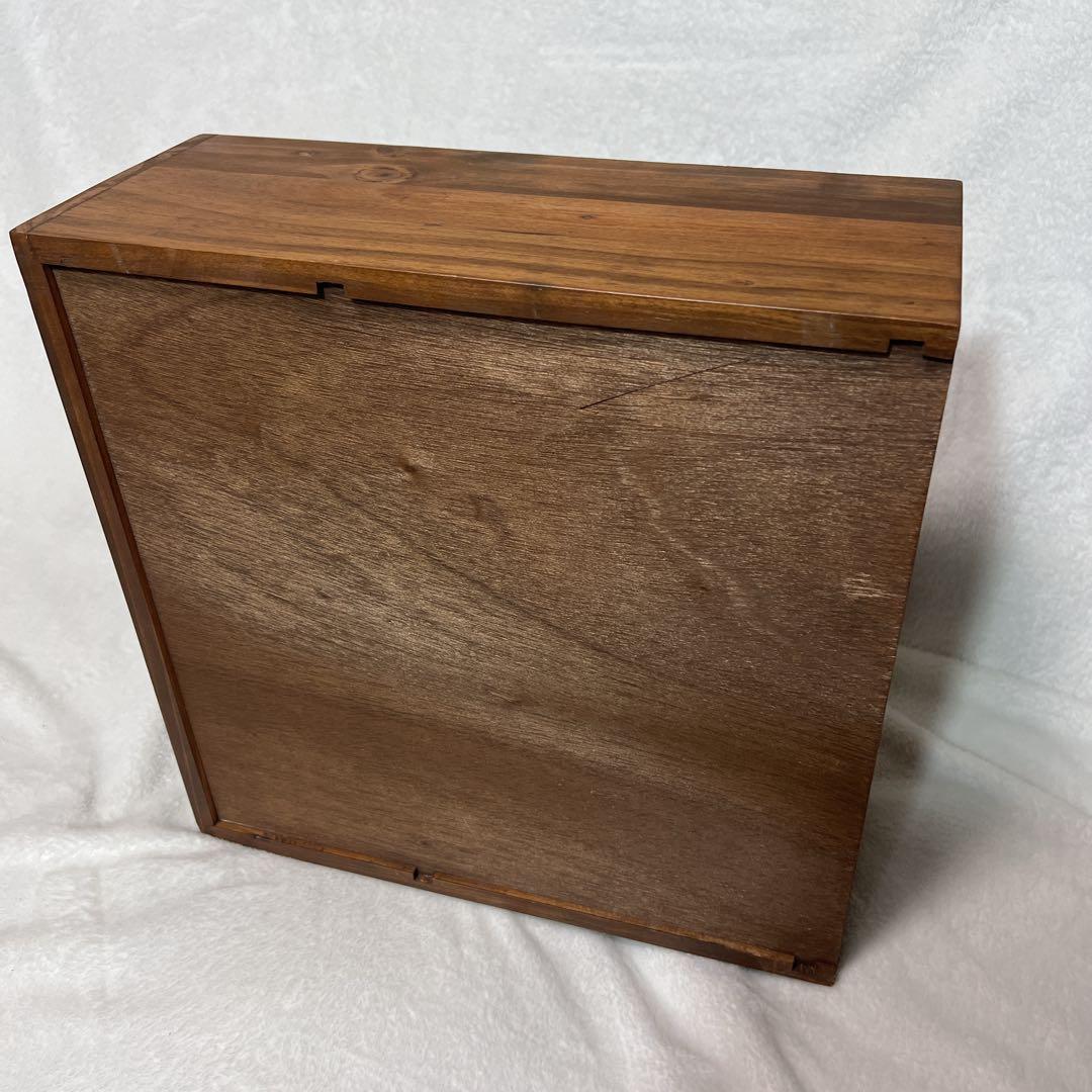 たーたんアンティーク ウッド ディスプレイラック 木製キャビネットガラス扉