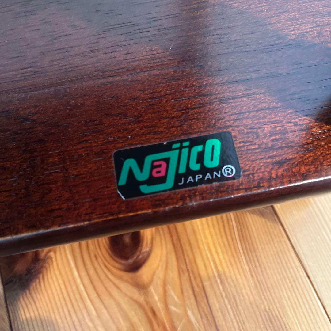 Najiko ナジコ　昭和レトロ　ビンテージ　サイドテーブル　飾り棚　2段ラック