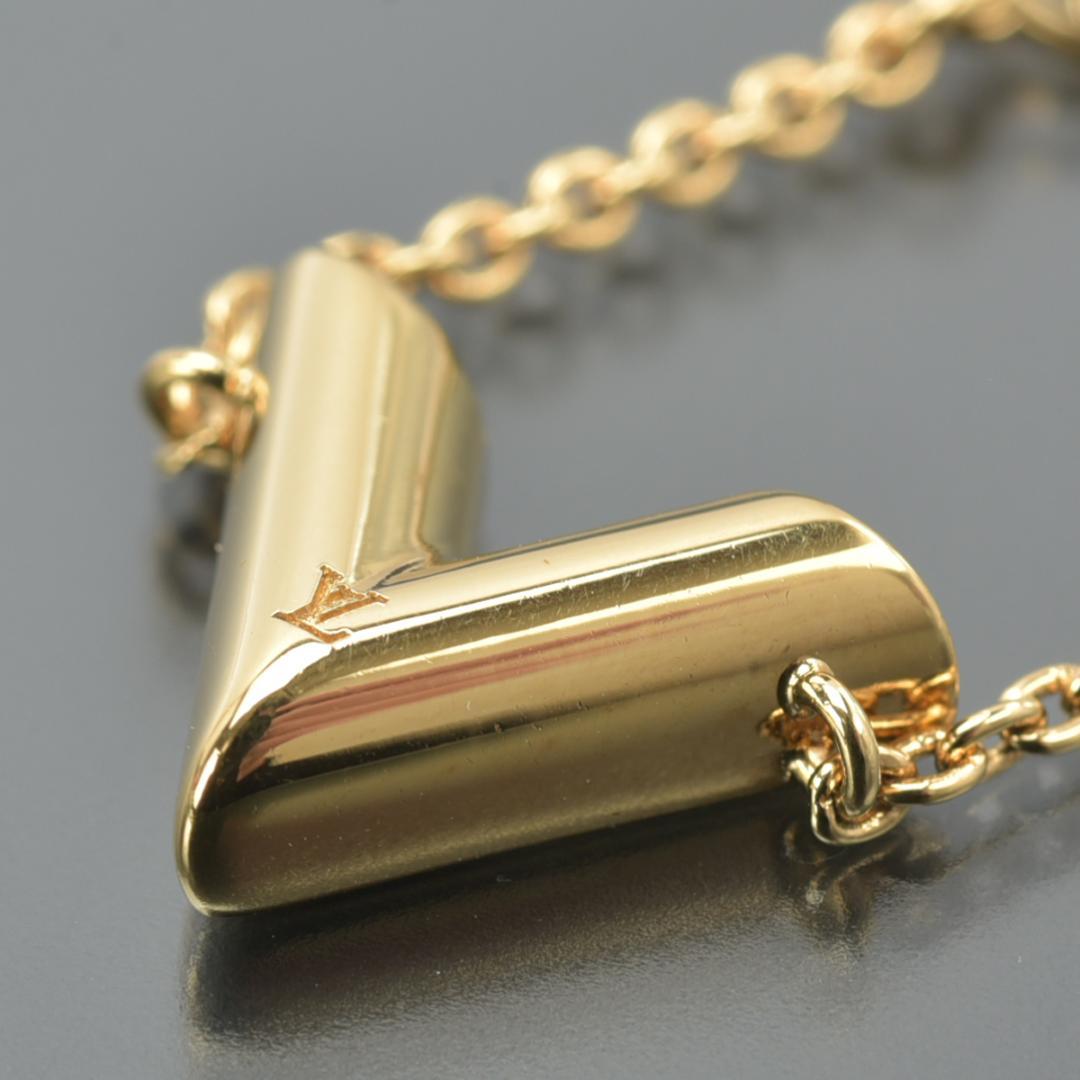 美品◇ルイヴィトン ブレスレット エセンシャルV M00858 ゴールド 箱付き