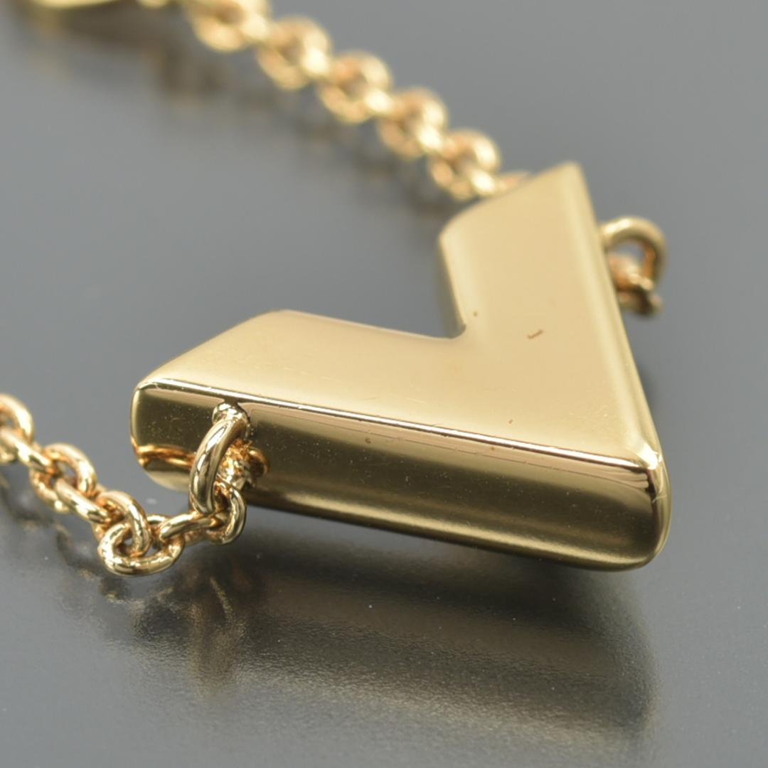 美品◇ルイヴィトン ブレスレット エセンシャルV M00858 ゴールド 箱付き