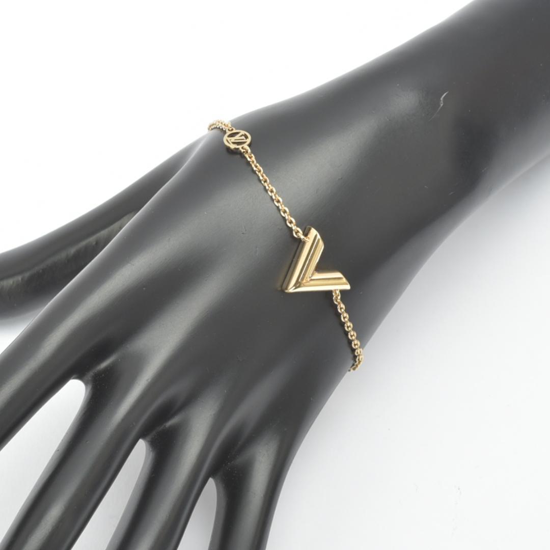 美品◇ルイヴィトン ブレスレット エセンシャルV M00858 ゴールド 箱付き