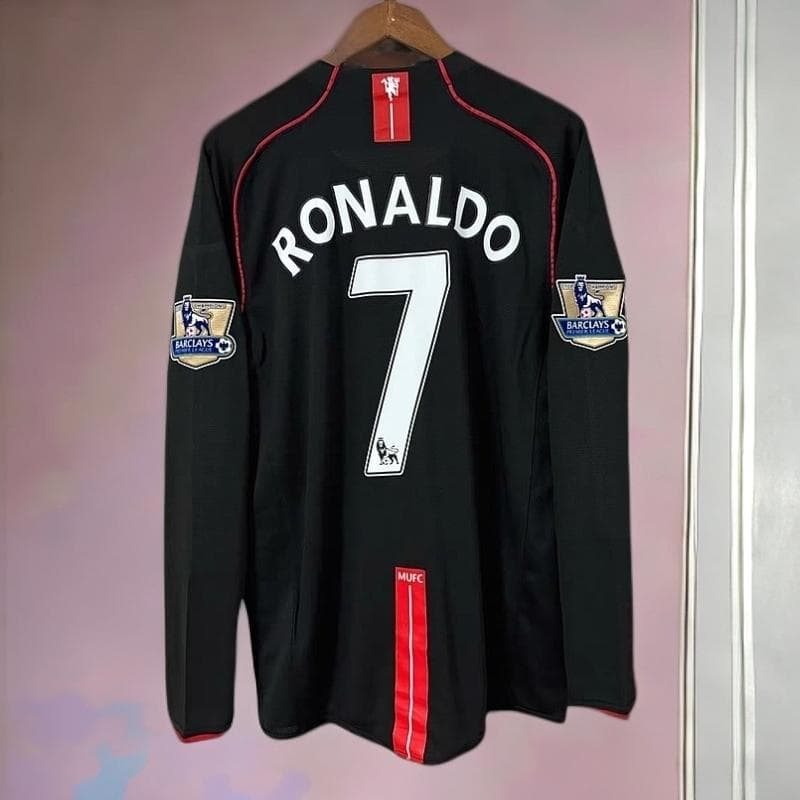 07-08 マンチェスター・ユナイテッド 長袖 シャツ Ronaldo 7番