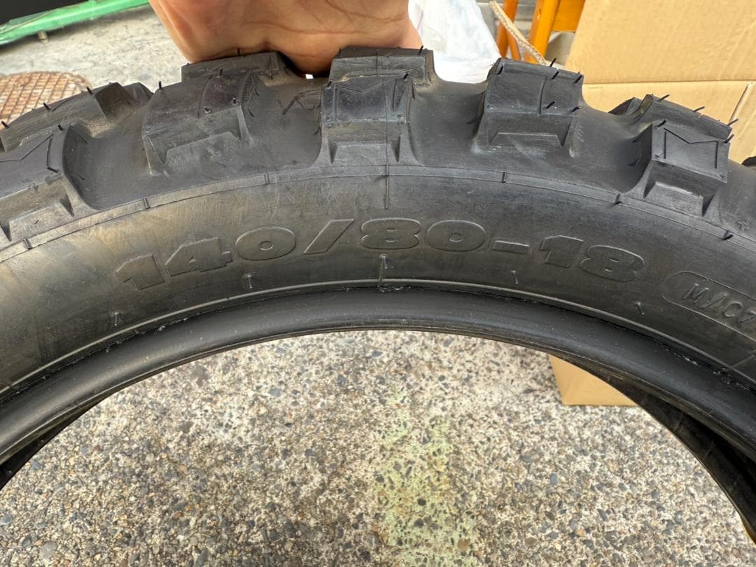 パーツ Michelin ANAKEE WILD 90/90-21 140/80-80