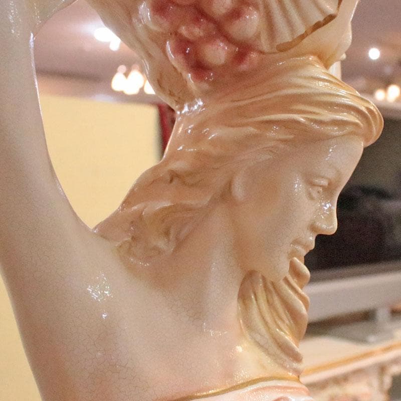 ヴィーナス像 プランター スタチュー ロココ クラック仕上げ 223-296