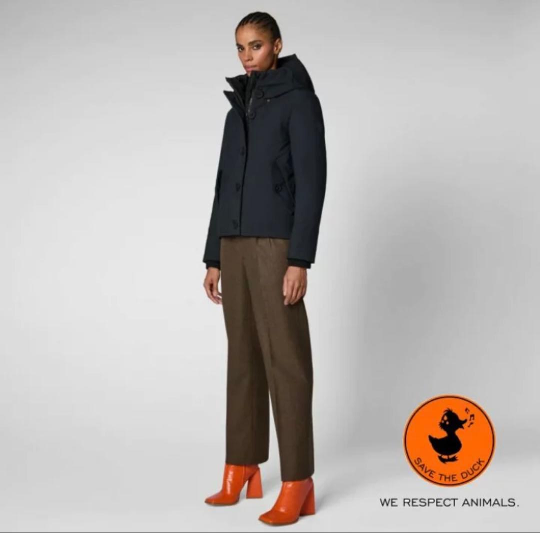 SAVE THE DUCK/セイブザダック HOODED&ZIP SHORT