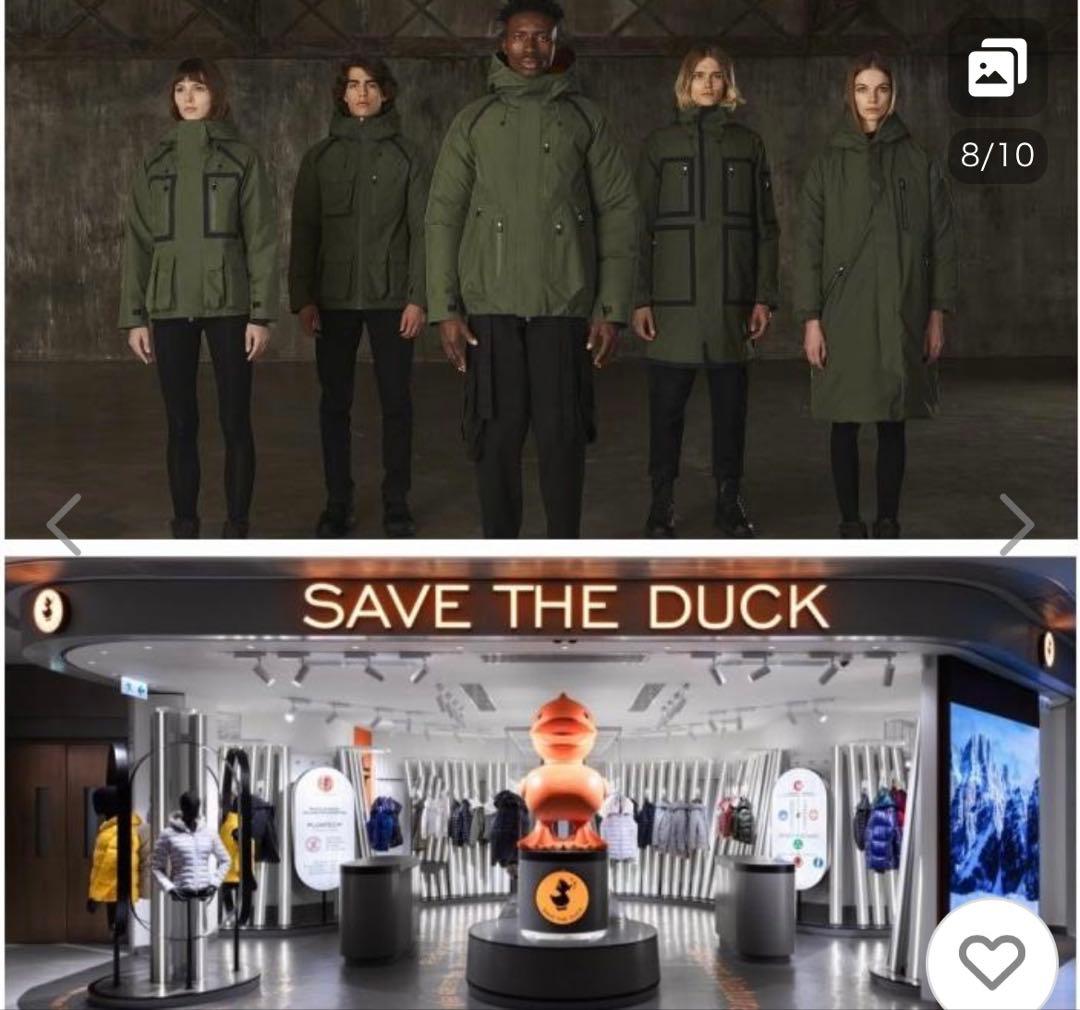 SAVE THE DUCK/セイブザダック HOODED&ZIP SHORT