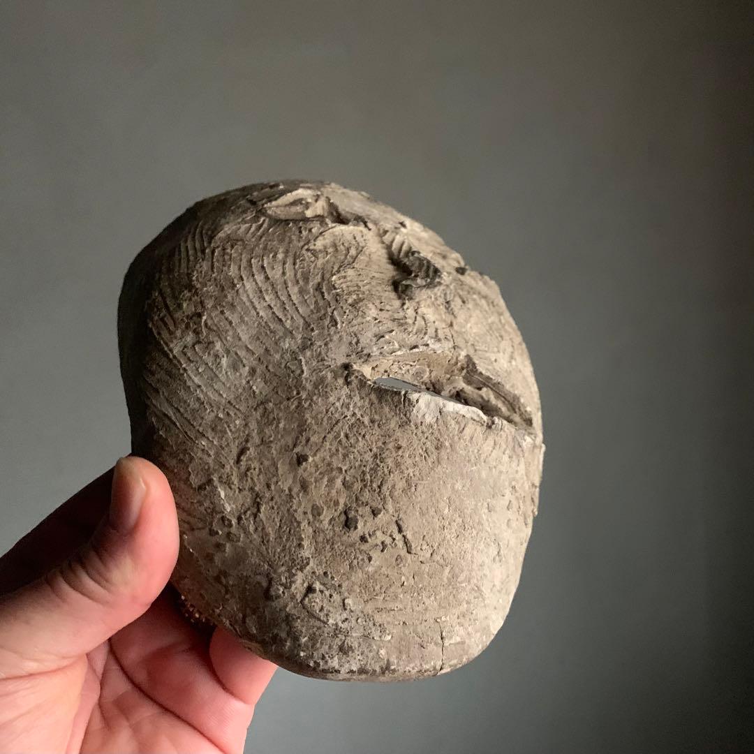 熊谷幸治 さんの 人面土器 現代美術 仮面 アート