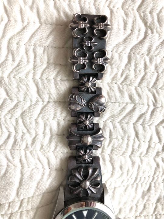 魚 シルバー925 デザイン　デザイン時計ベルト(時計は関係ありません)