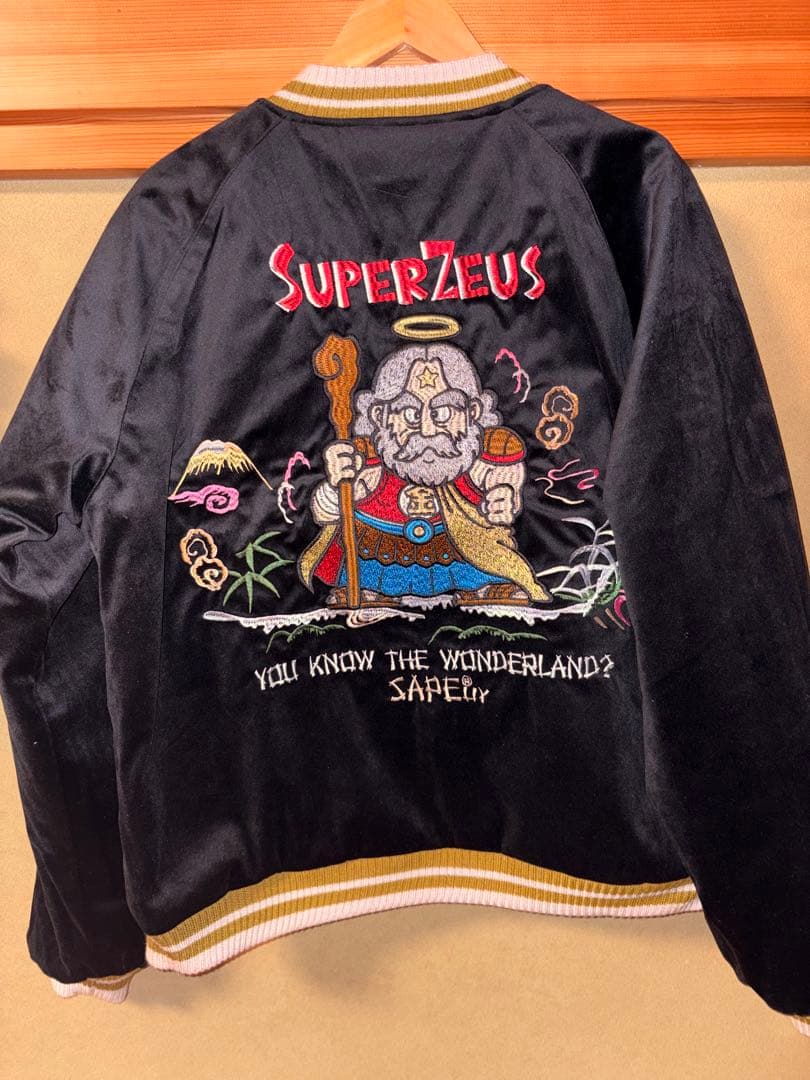 SAPEur（サプール）　ビックリマン　スカジャン　Lサイズ