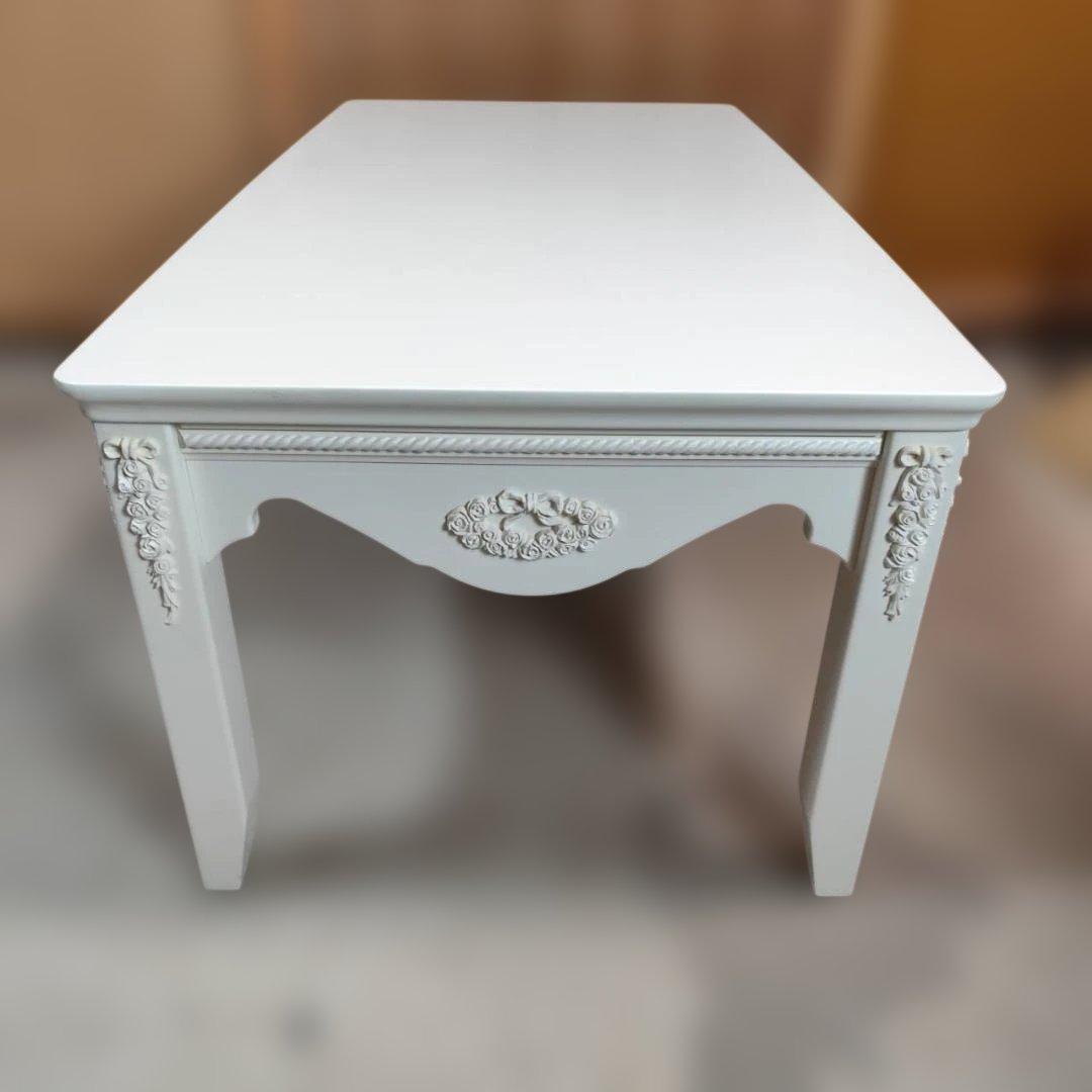 直接引き取り Celesta チェレスタ センターテーブル 姫系 白家具