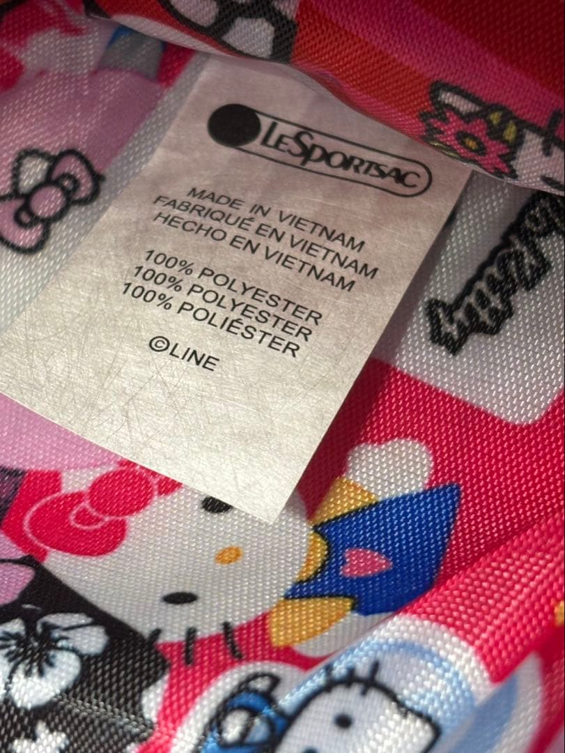 新品未使用 LeSportsac キティちゃん コラボ ボストンバッグ 2way