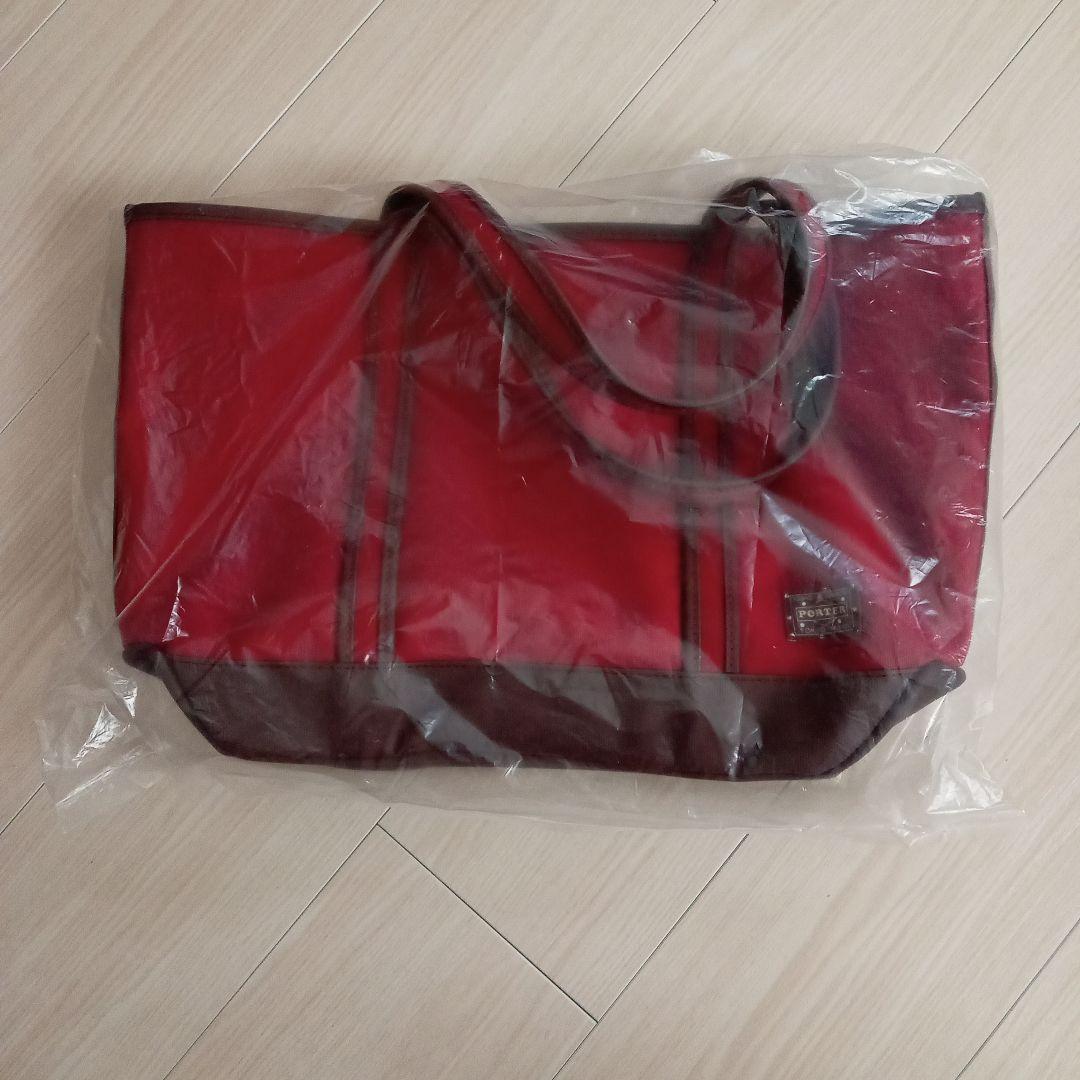 PORTER　赤　トートバッグ