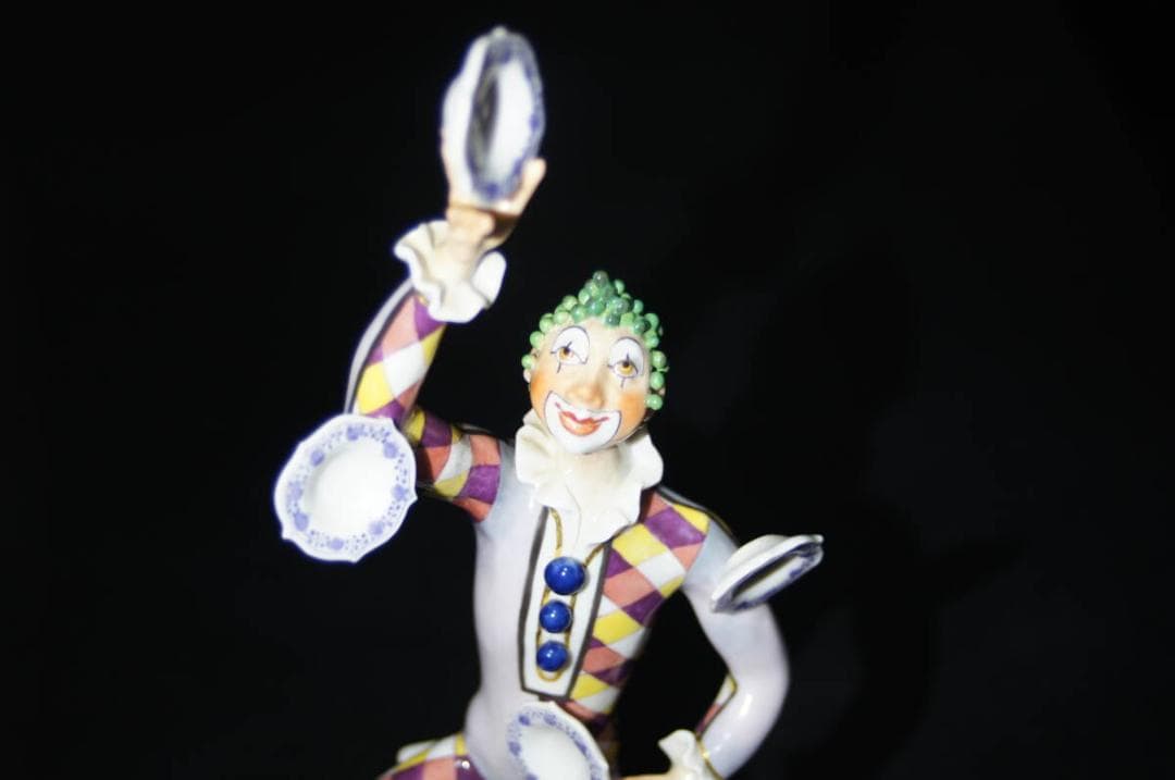 マイセン 道化師ジャグラー Meissen シュトラング＆ブレッチュナイダー作