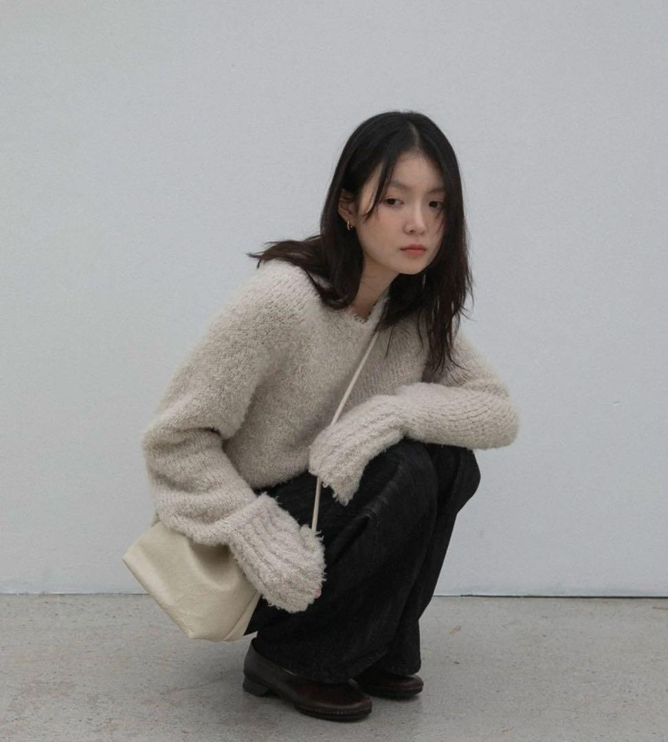 OHOTORO curve tucked jeans デニム Short M