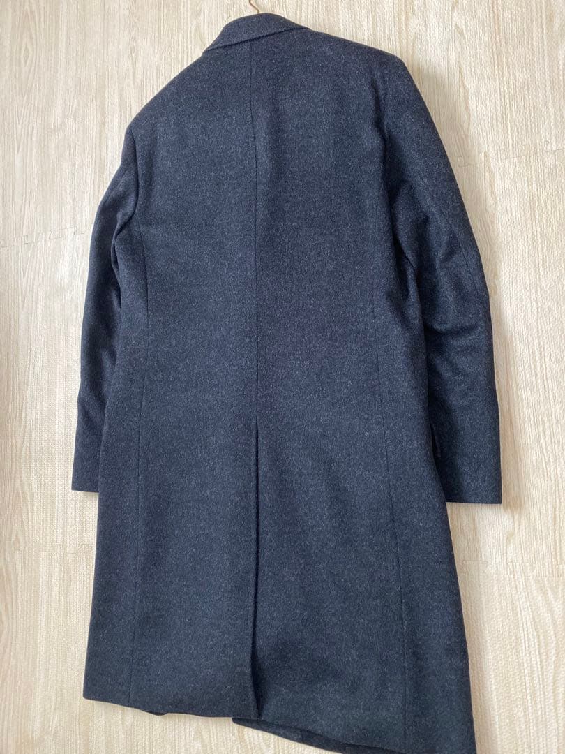 DRESSTERIOR カシミヤ チェスターコートD.GRAY新品未使用