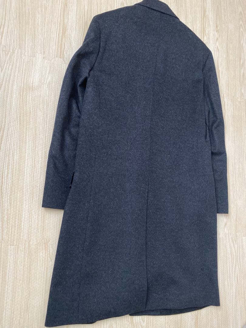 DRESSTERIOR カシミヤ チェスターコートD.GRAY新品未使用