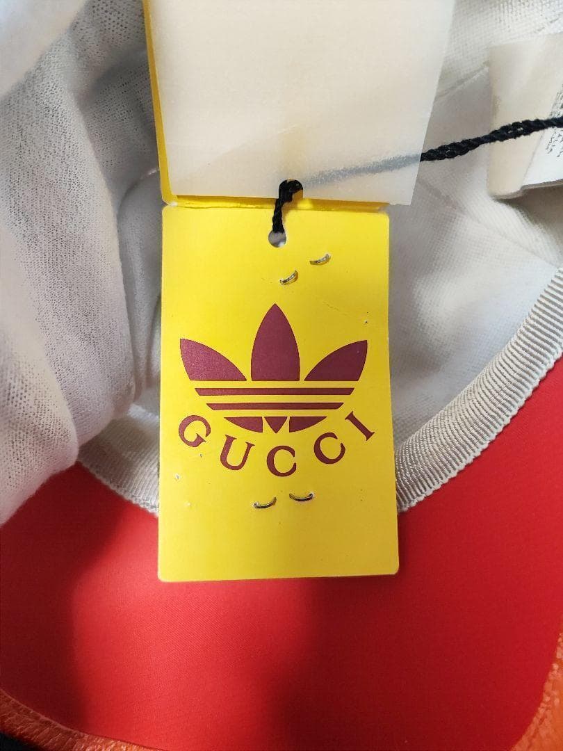 新品未使用 adidas x GUCCI コラボ キャップ M ピンクサテン