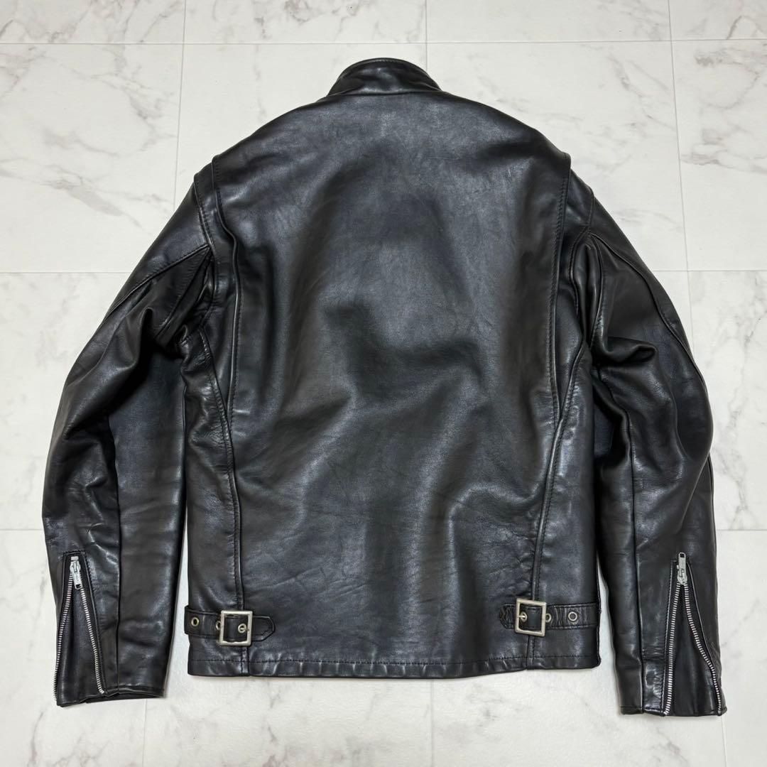 美品✨schott シングル ライダースジャケット 641 ボアライナー付