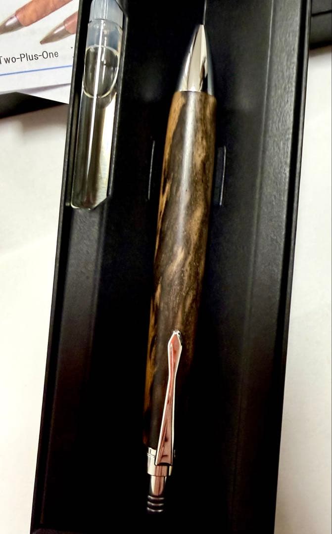 新品Craft Aクラフトエー CraftA 黒柿(S) ツイスト式マルチペン