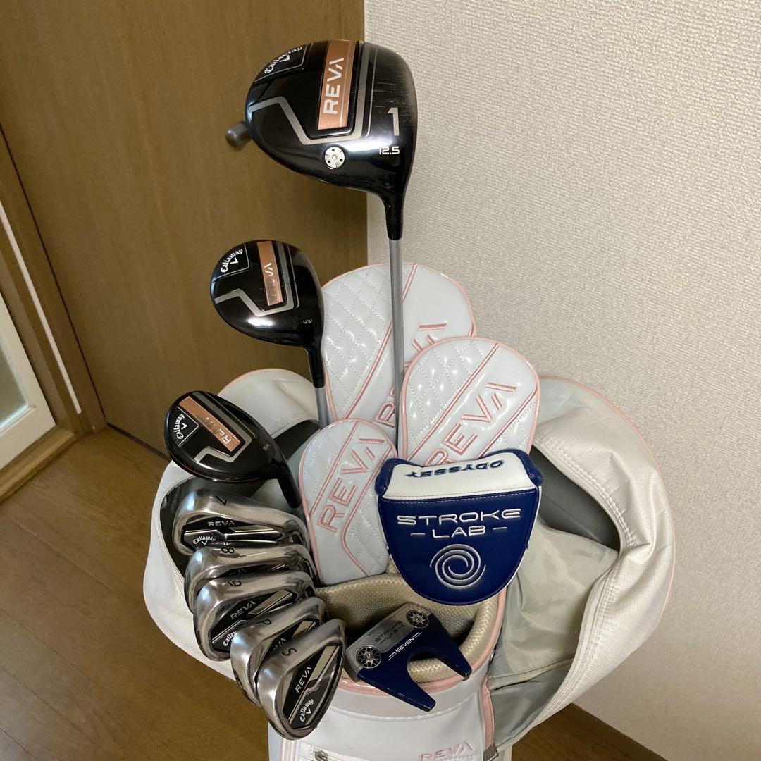 本格 レディース 初心者 キャロウェイゴルフクラブ 9本セット キャディバッグ付