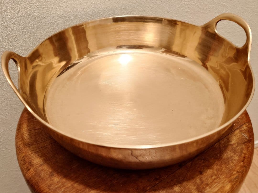 希少 有次 平井鋳造所 27cm 2mm厚 砲金 天ぷら鍋 送料込み