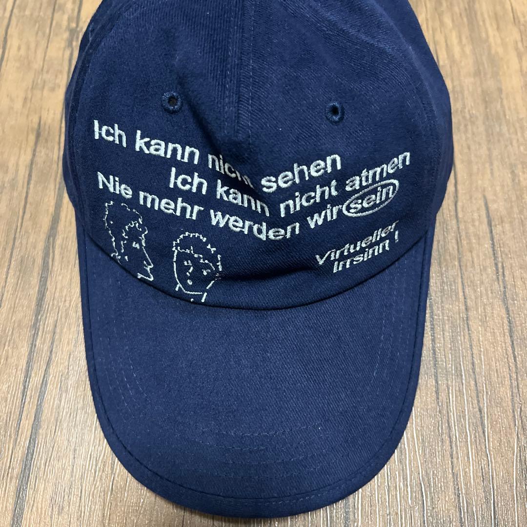 gadid anoniem キャップ LUKE / NAVY