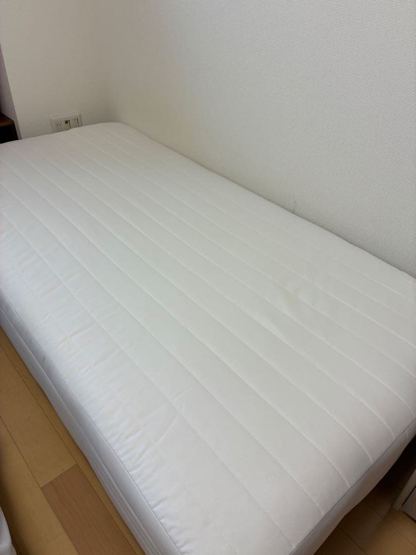 無印良品　脚付きマットレス　シングル